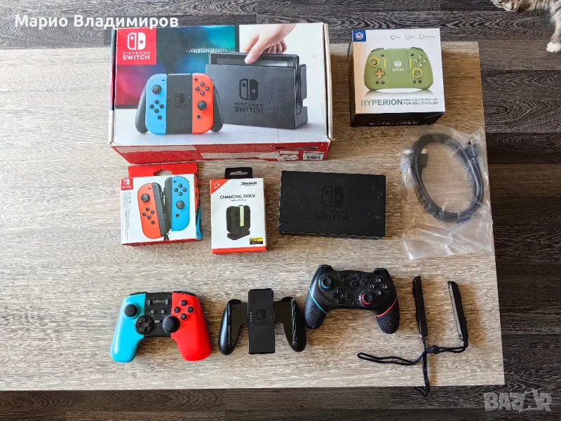 Nintendo switch аксесоари и кутии, снимка 1