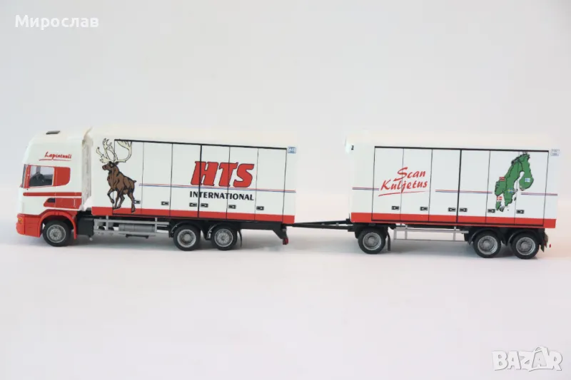AMW 1:87 H0 SCANIA THERMO KING ХЛАДИЛЕН КАМИОН TIR МОДЕЛ, снимка 1