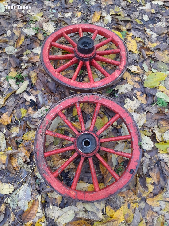 Колела от каруца, снимка 1