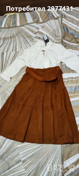 Дамска пола и риза , снимка 1