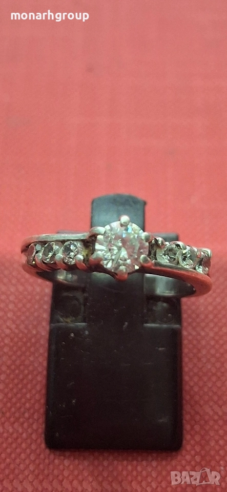 Сребърен пръстен, снимка 1