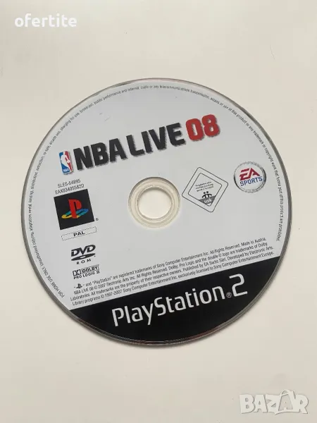 ✅ NBA live 08 🔝 PS2 , снимка 1