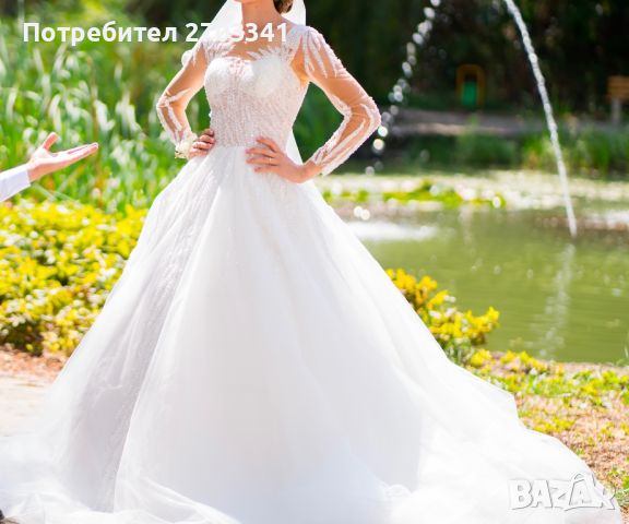 Булчинска рокля , снимка 1 - Сватбени рокли - 45583246