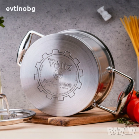 Тенджера Oliver Voltz OV51210P18/OV51210P20/OV51210P22, Berlin Premium Collection, Неръждаема стоман, снимка 5 - Съдове за готвене - 53782076