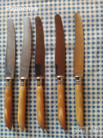 ножове и вилици Solingen стара изработка , снимка 9 - Прибори за хранене, готвене и сервиране - 51410878