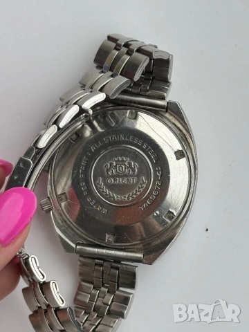 Часовник Orient вечен календар, снимка 5 - Антикварни и старинни предмети - 54207366