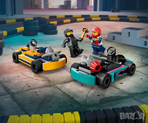 LEGO® City Great Vehicles 60400 - Бъгита и състезатели, снимка 4 - Конструктори - 45614332