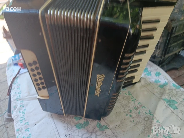 акордеон малък, снимка 2 - Антикварни и старинни предмети - 50660807