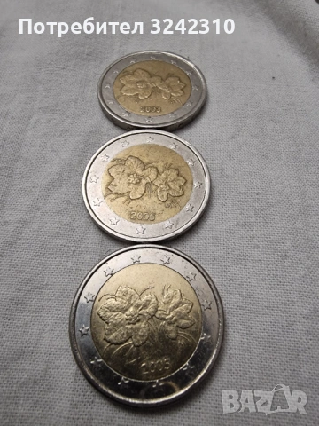 монети 2 евро Финландия