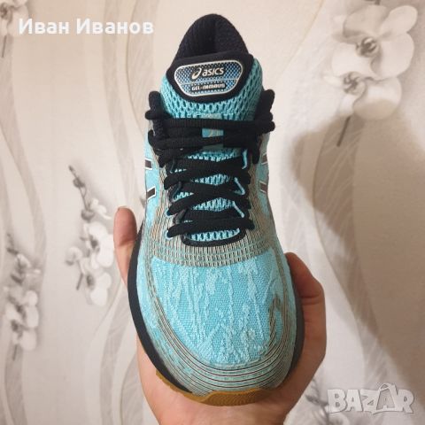 маратонки Asics Gel Nimbus 21 Winterized  Ice Mint  номер 39,5, снимка 12 - Маратонки - 37320732