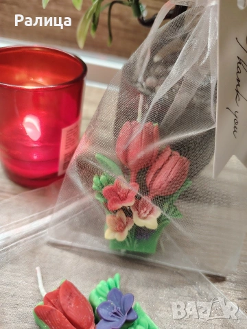 Ароматна свещ - букет