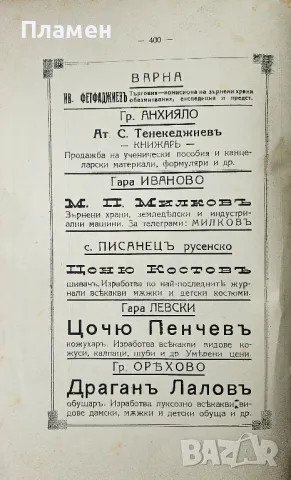 Общо Български периодиченъ индустриаленъ занаятчийски алманахъ 1928-1929, снимка 17 - Антикварни и старинни предмети - 49584189