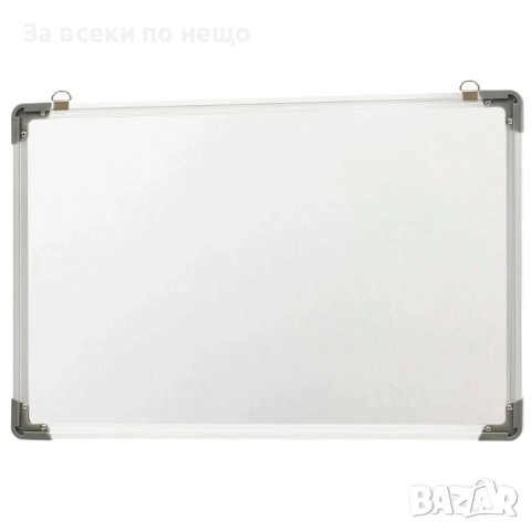 Магнитна дъска за сухо изтриване, бяла, 60x40 см, стомана Код P1156, снимка 4 - Други стоки за дома - 51704855