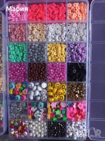 Мъниста и перли комплекти в кутии, снимка 14 - Други - 52669210