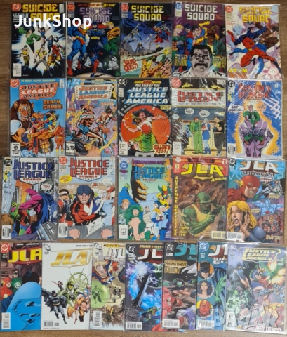 Американски комикси Suicide Squad и Justice League America (JLA)