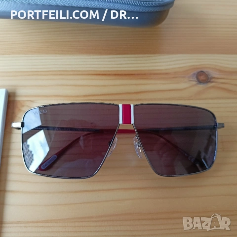 Слънчеви очила Alfa Romeo F1 ORLEAN на WEB /Marcolin/, титан, авиатор, снимка 8 - Слънчеви и диоптрични очила - 53614119