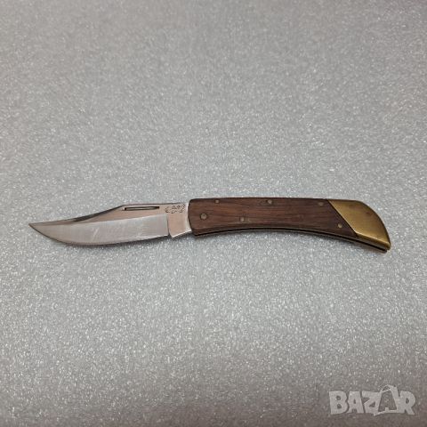 Класически сгъваем нож "Крокодил" с дървена дръжка
