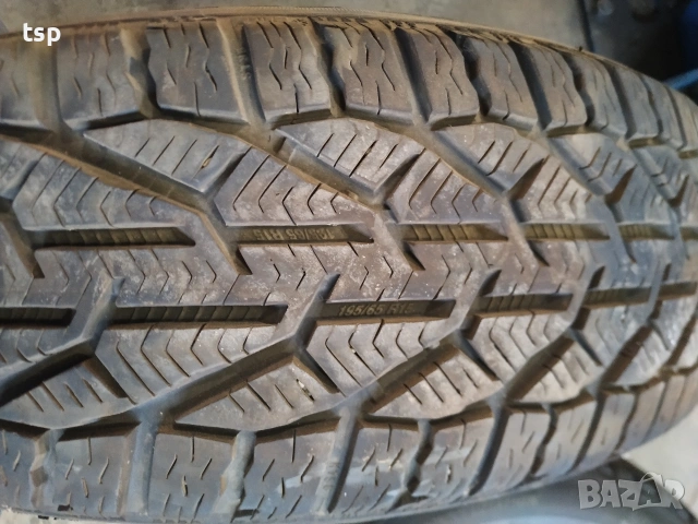 Джанти 15" 5x114,3 със зимни гуми 195,65,15, снимка 7 - Гуми и джанти - 53056240