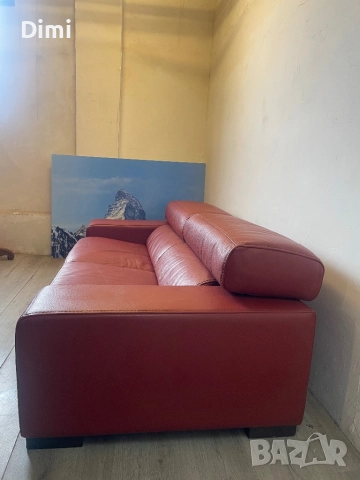 Кожени дивани*БЕЗПЛАТЕН ТРАНСПОРТ*(за цяла България)Диван от естествена кожа, снимка 3 - Дивани и мека мебел - 52491216