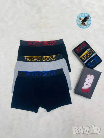 боксерки в кутия lacoste gucci dsquared2 louis vuitton calvin klein , снимка 4 - Бельо - 51008212