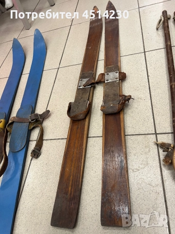 дървени ски