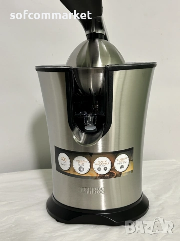  Професионална цитрус преса Princess Master Juicer Pro 300W – нова!, снимка 3 - Сокоизстисквачки и цитрус преси - 54038730