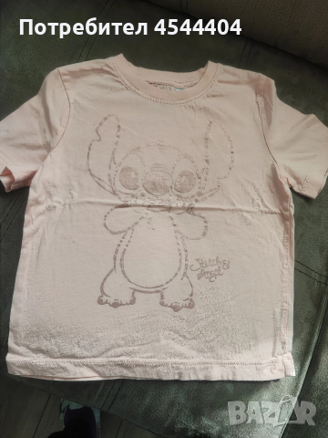 5 памучни блузки с мотиви , снимка 10 - Детски Блузи и туники - 53111832