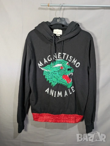 суитчър  Gucci  "Magnetismo Animale". размер Л     , снимка 3 - Суичъри - 53877941