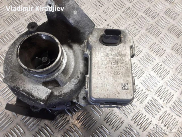 Mercedes C 180 200, E 200, GLK 200 OM651 Актуатор турбо Siemens A6519060200, A2C53412326, снимка 2 - Части - 50977567