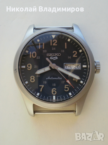 Seiko 4R36 оригинален мъжки Японски голям ръчен часовник, снимка 2 - Мъжки - 53636522