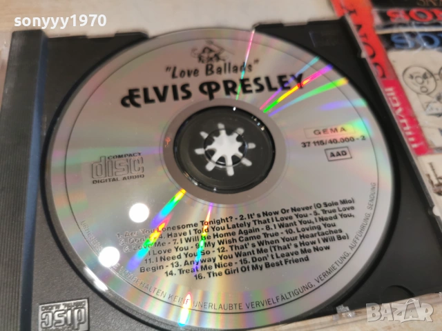 ELVIS PRESLEY CD-ВНОС GERMANY 0603261650H2E6R, снимка 2 - CD дискове - 53736975