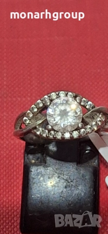 Сребърен пръстен, снимка 2 - Пръстени - 52808423