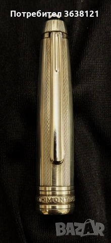 Montblanc - Meisterstück сребърна писалка, снимка 8 - Други ценни предмети - 53987162