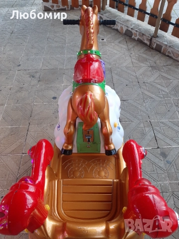 Атрактивна детска клатушка, снимка 4 - Друго търговско оборудване - 52776626