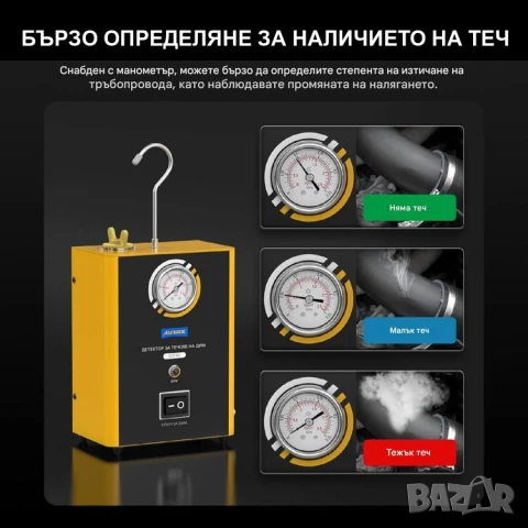 Машина за откриване на течове с пушек | Автомобилен димен детектор, снимка 5 - Други машини и части - 48128113
