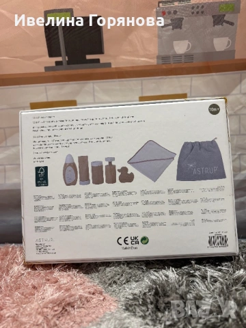 НОВО Стилен и висококачествен дървен комплект за игра, снимка 2 - Кукли - 53016407