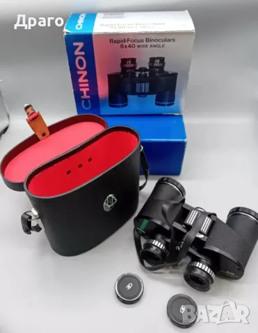 Японски бинокъл Chinon Rapid Focus 8x40 Wide Angle, снимка 1