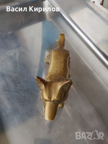 Бронзова статуя Куче, снимка 5 - Колекции - 53327266