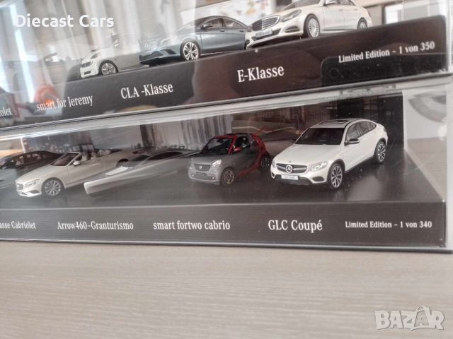 Mercedes, Audi, Seat 1:43 Limited Sets Minichamps, AutoArt, Looksmart, снимка 2 - Колекции - 45389350