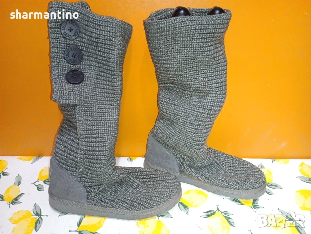UGG Australia N 38 плетени високи ботуши