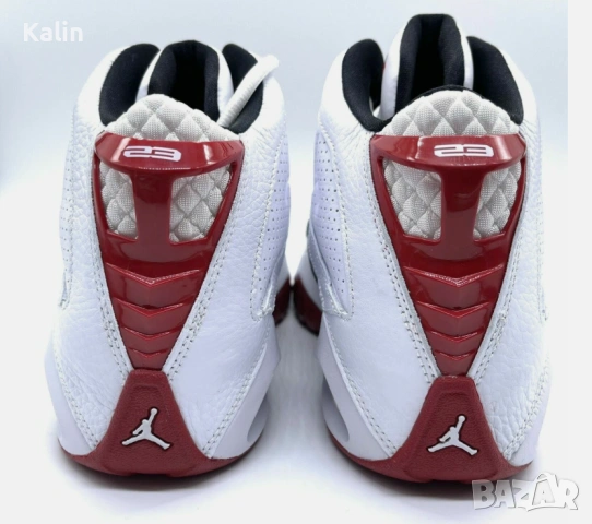 Чисто нови кецове Nike Air Jordan B'Loyal (White/Red/Black) – Номер 43, снимка 6 - Маратонки - 53835310