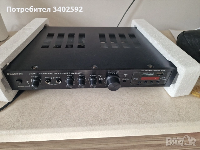 HiFi усилвател, Bluetooth, 800W, MP3/Компютър/DVD/VCD/USB, Дистанционно управление, 5 канала, снимка 2 - Ресийвъри, усилватели, смесителни пултове - 53923027