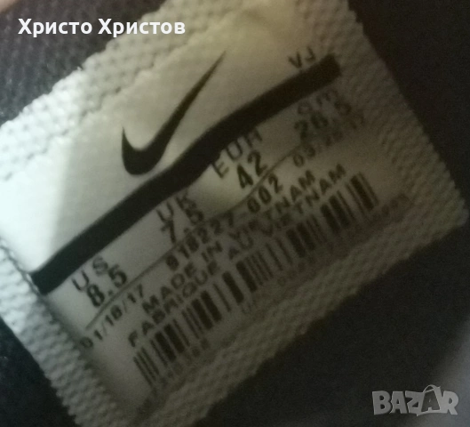 Маратонки NIKE ✔️ Размер 42 / Стелка 26.5 см., снимка 6 - Маратонки - 53966332
