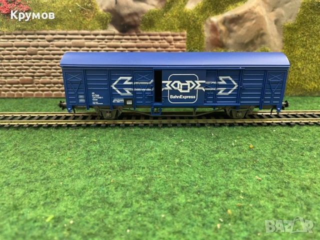 Вагон товарен хладилен 2-осен Роко HO 1:87 влак ЖП модел, снимка 7 - Колекции - 54009781