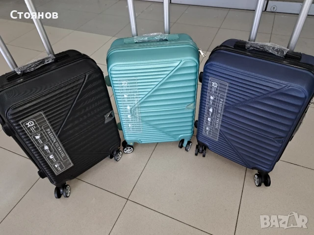 Нови куфари от полипропилен, снимка 6 - Куфари - 48598700