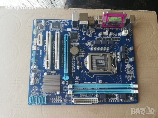  Дънна платка Gigabyte GA-H61M-S2PV Socket LGA1155, снимка 5 - Дънни платки - 46457169