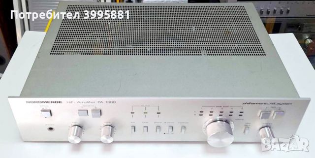 Hifi усилвател Nordmende, mod. PA 1300 , снимка 5 - Ресийвъри, усилватели, смесителни пултове - 46726690