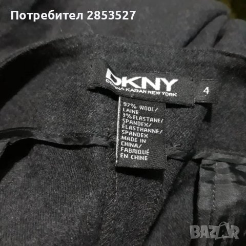 DKNY Панталон с джобове/вълна, снимка 2 - Панталони - 34230449