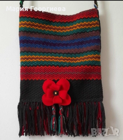 Битова торба / с ресни и цвете / Налична, снимка 3 - Арт сувенири - 52449147