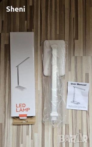 Нова лед настолна лампа със сензор и различни режими , снимка 4 - Лед осветление - 50582098